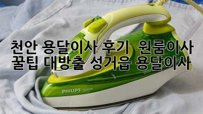 천안 용달이사 후기 🚚💨 원룸이사 꿀팁 대방출! #성거읍 #용달이사